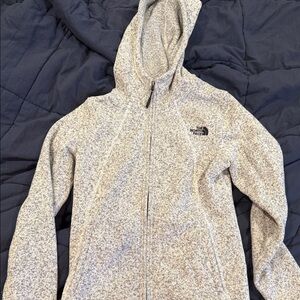 The North Face Heathered Gray Hoodie